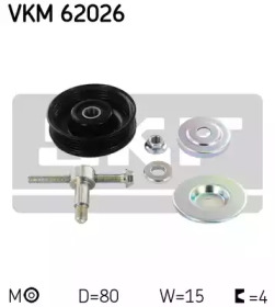 VKM 62026 SKF Натяжний ролик1